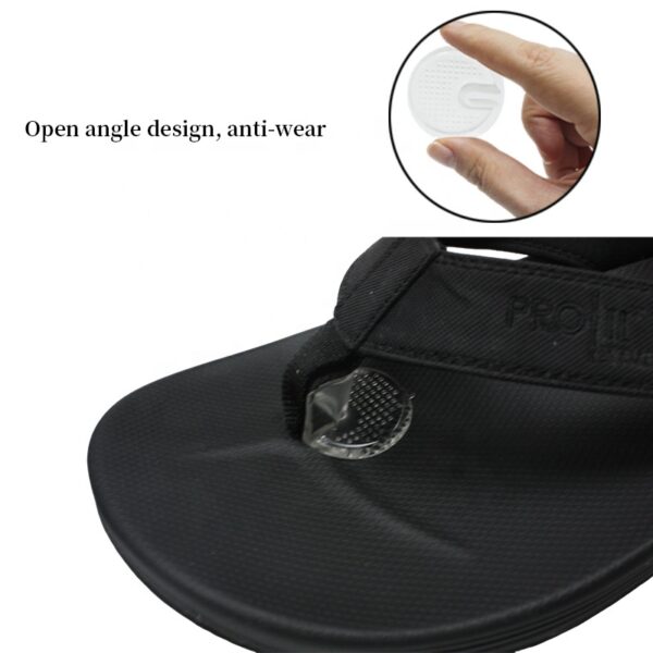 Round Gel Slipper Cushion Pad Anti-slip Anti-wear Ball of Foot Cushions Forefoot Pad for Sandals