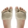 photobank (48) Thickened Forefoot Super Soft Thumb Protector Hallux Valgus Bunion Corrector Embedded Silicone Toe Separator Socks Forefoot Pad