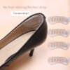Wholesale Women's Wave Shape Non-slip Heel Liner Grips Heel Protector Gel Cushion Pads