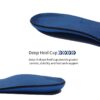 photobank (65) Full Length Medical Corrective Plantar Fasciitis Orthotic Flat Foot Arch Support Insole