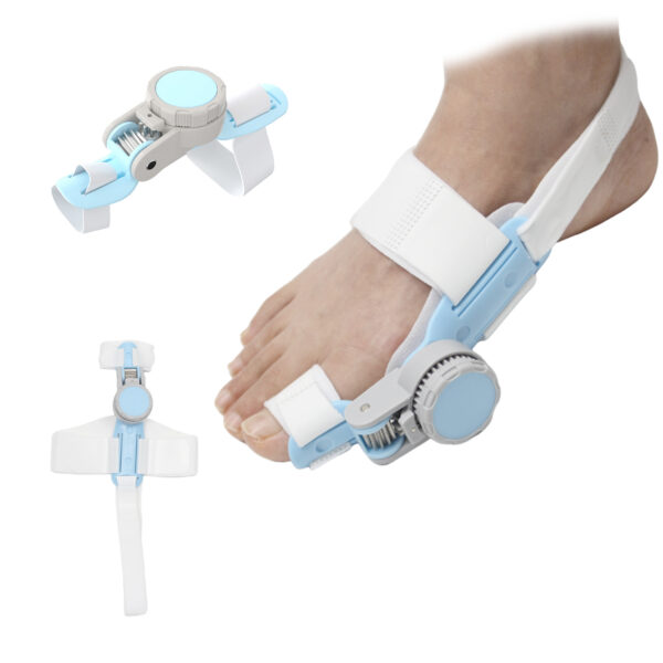 Adjustable Bunion Corrector Dual-Direction Steel-Reinforced Toe Spacers Orthopedic Splint for Hallux Valgus