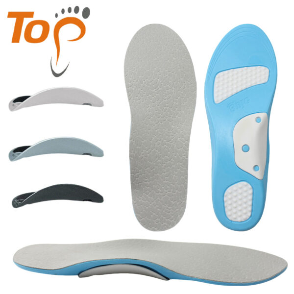 Unisex Plantar Fasciitis Foot Pain Relief Flat Foot Insert Adjustable High Arch Support Orthopedic Insole