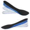 Gel Half Size Heel Pad Height 3.5CM 4CM 4.5CM Increasing Insoles Seven Points Height Increase Pad