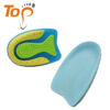 Sports Comfort Insoles Gel Shock Absorption Cushion Shoe Pad Silicone Spur Pain Relief Insole Half Sole Heel Cup Amortiguador