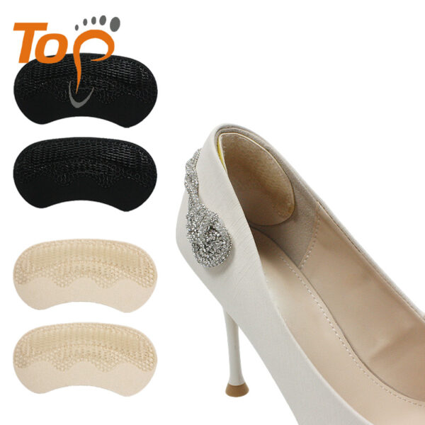 Gel Honeycomb Shape Pain Relief High Heel Shoe Protector Non-Slip Insole Anti-Friction Heel Sticker