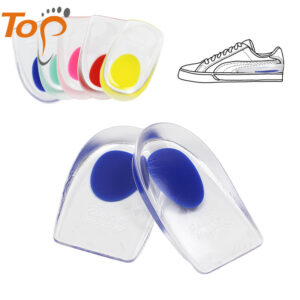 主图1 Sports Walking Pain Relief Plantar Fasciitis Gel Insoles Heel Cups Heel Cushion Pads