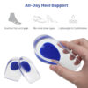 Sports Walking Pain Relief Plantar Fasciitis Gel Insoles Heel Cups Heel Cushion Pads