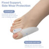 Foot Care Pain Relief Silicone Gel Hallux Valgus Corrector Big Toe Separator