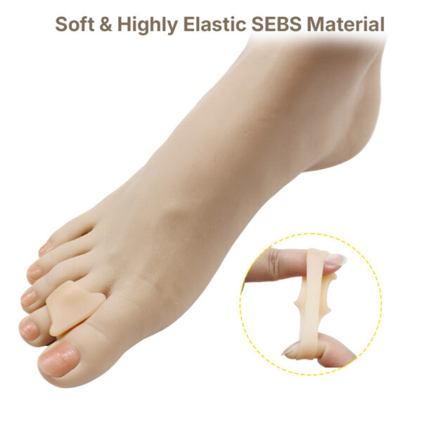 Hammer Toe Straightener Gel Toe Splints for Women/Men Corrector for Bent Curled Crooked Claw Hammer Toes