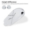 副图2 X/O Leg Correction Orthotic Insoles Gel High Heel Cushion Pads for Shoes