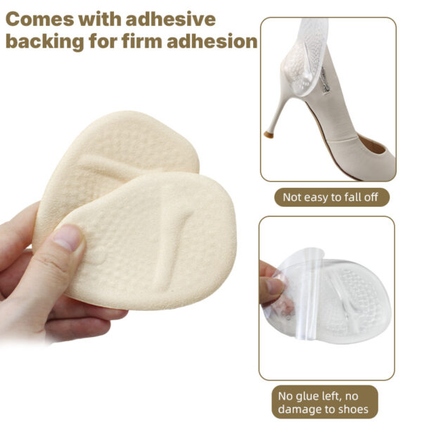Upgraded Half Ball of Foot Cushions Inner Shoe Pads Gel Metatarsal Foot Pads