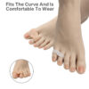 Gel Toe Separator Protector for Women Men Pain Relief Function Use for Bunions Correction Fingers Restoration to Original Shape