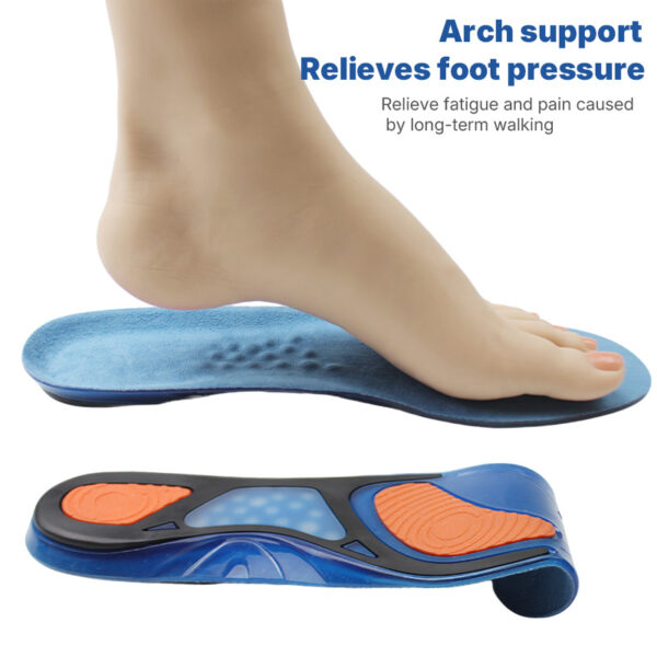 Cushioning and Shock-absorbing Massage Sport Gel Insole