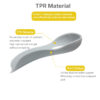 Universal Heel Pad to Correct Arch Collapse X/O-shaped Leg Adjustment Orthopedic Insoles for Flat Feet