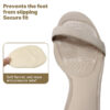 Upgraded Half Ball of Foot Cushions Inner Shoe Pads Gel Metatarsal Foot Pads