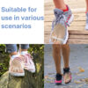 Unisex Silicone Gel Triple Loop Toe Separator Straightener for Hammer Toes