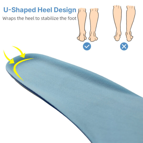副图3 Running Sports Soft and Comfortable Shock-absorbing Non-slip Breathable TPE Gel Insole
