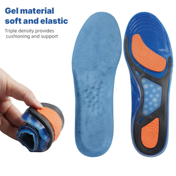 Cushioning and Shock-absorbing Massage Sport Gel Insole