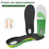 副图4 New Style Orthotic Insoles EVA Shock-Absorbing Arch Support and Cushioning Flat Foot Orthopedic Insoles for Plantar Fasciitis