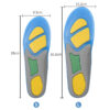 副图4 Running Sports Soft and Comfortable Shock-absorbing Non-slip Breathable TPE Gel Insole