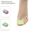 Colorful Adjustable Day and Night Bandage Toe Overlap Hallux Valgus Bunion Corrector Finger Splint Toe Double Hole Separator