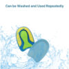 Sports Comfort Insoles Gel Shock Absorption Cushion Shoe Pad Silicone Spur Pain Relief Insole Half Sole Heel Cup Amortiguador