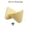 副图4 PU Toe Plug Thickened Soft Toe Filling Insole High Heels Comfortable Adjustment Half Size Pads