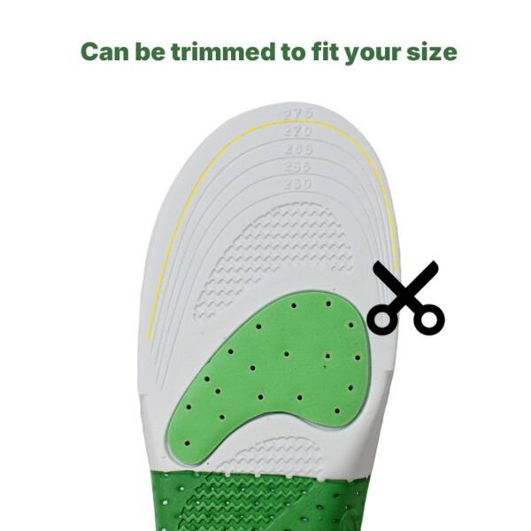 副图5 New Style Orthotic Insoles EVA Shock-Absorbing Arch Support and Cushioning Flat Foot Orthopedic Insoles for Plantar Fasciitis