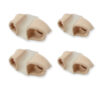 Double-Hole Silicone Toe Separator Fabric Gel Spacers for Hallux Valgus Overlapping Toes Correction