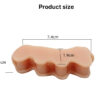 尺寸 OEM Custom Green Silicone Gel Foot Corrector Bunion Corrector and Toe Straightener Separator for Pedicure Separadores De Dedos