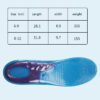 Top Unisex Gel and Velvet Comfort Insoles-Soft Breathable Sports Shoe Inserts