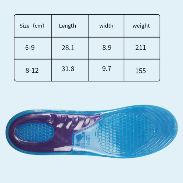 Top Unisex Gel and Velvet Comfort Insoles-Soft Breathable Sports Shoe Inserts