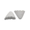 灰色 PU Toe Plug Thickened Soft Toe Filling Insole High Heels Comfortable Adjustment Half Size Pads