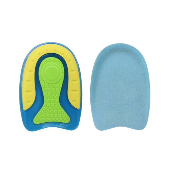 Sports Comfort Insoles Gel Shock Absorption Cushion Shoe Pad Silicone Spur Pain Relief Insole Half Sole Heel Cup Amortiguador