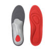 Sports Orthotic Insoles 3D Contoured Arch Support Memory Foam Cushioning TPU Arch Cradle Anti Slip Flat Foot Plantar Fasciitis
