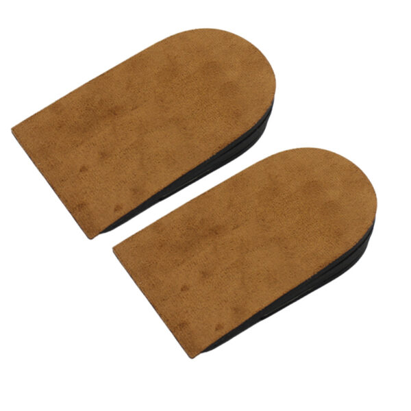 Adjustable Height Increase Heel Lift Inserts Four-Layer EVA Heel Cushion Pads Short Shoe Inserts for Men Women Unisex