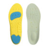 Arch Support PU Shock Sport Comfortable Breathable Orthopedic Memory Foam Diabetic Insoles with Gel Unisex