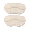 白底图2 Women's High Heels Insoles PU Made Heel Protector Stickers Inserts Foot Care Insert Heel Reduced Friction Pad for Relief