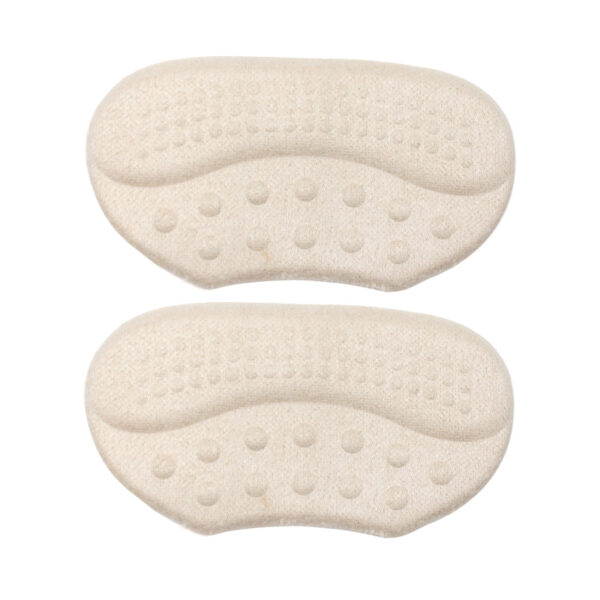 白底图2 Women's High Heels Insoles PU Made Heel Protector Stickers Inserts Foot Care Insert Heel Reduced Friction Pad for Relief