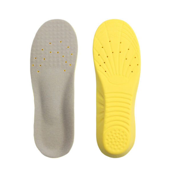 Men's and Women's Shock Absorbing Thickened Soft Comfort Absorbent and Sweat-wicking Basketball PU Foam Sports Insole