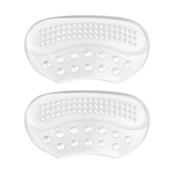 白底图3 Women's High Heels Insoles PU Made Heel Protector Stickers Inserts Foot Care Insert Heel Reduced Friction Pad for Relief