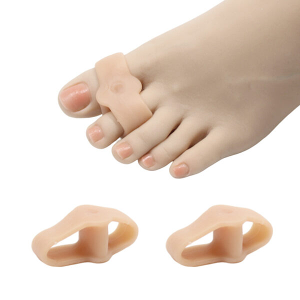 Gel Toe Separator Protector for Women Men Pain Relief Function Use for Bunions Correction Fingers Restoration to Original Shape