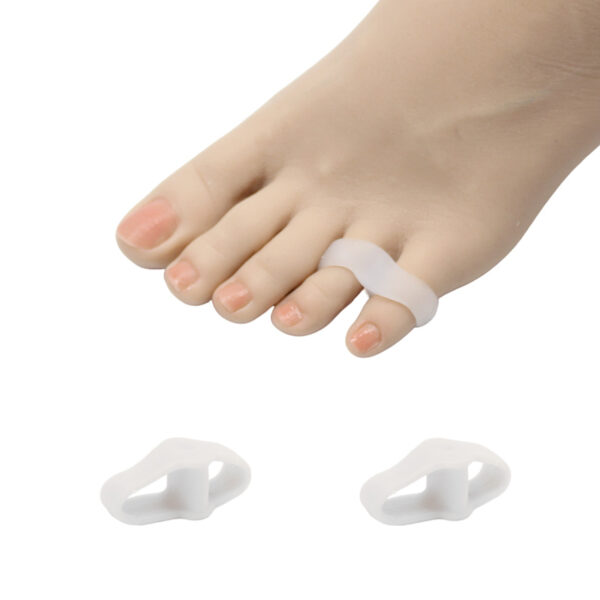 Gel Toe Separator Protector for Women Men Pain Relief Function Use for Bunions Correction Fingers Restoration to Original Shape