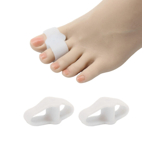 Gel Toe Separator Protector for Women Men Pain Relief Function Use for Bunions Correction Fingers Restoration to Original Shape