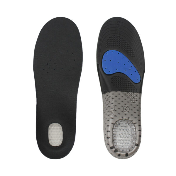 黑灰色 New Style Orthotic Insoles EVA Shock-Absorbing Arch Support and Cushioning Flat Foot Orthopedic Insoles for Plantar Fasciitis