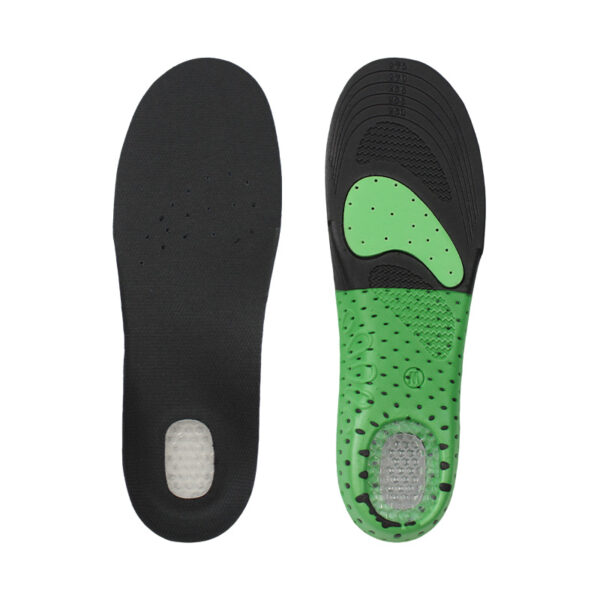 黑绿色 New Style Orthotic Insoles EVA Shock-Absorbing Arch Support and Cushioning Flat Foot Orthopedic Insoles for Plantar Fasciitis