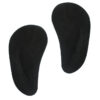 Lady Shoe Insole Fabric Covered Silicone Gel Arch Pad Flat Foot Arch Support Insole